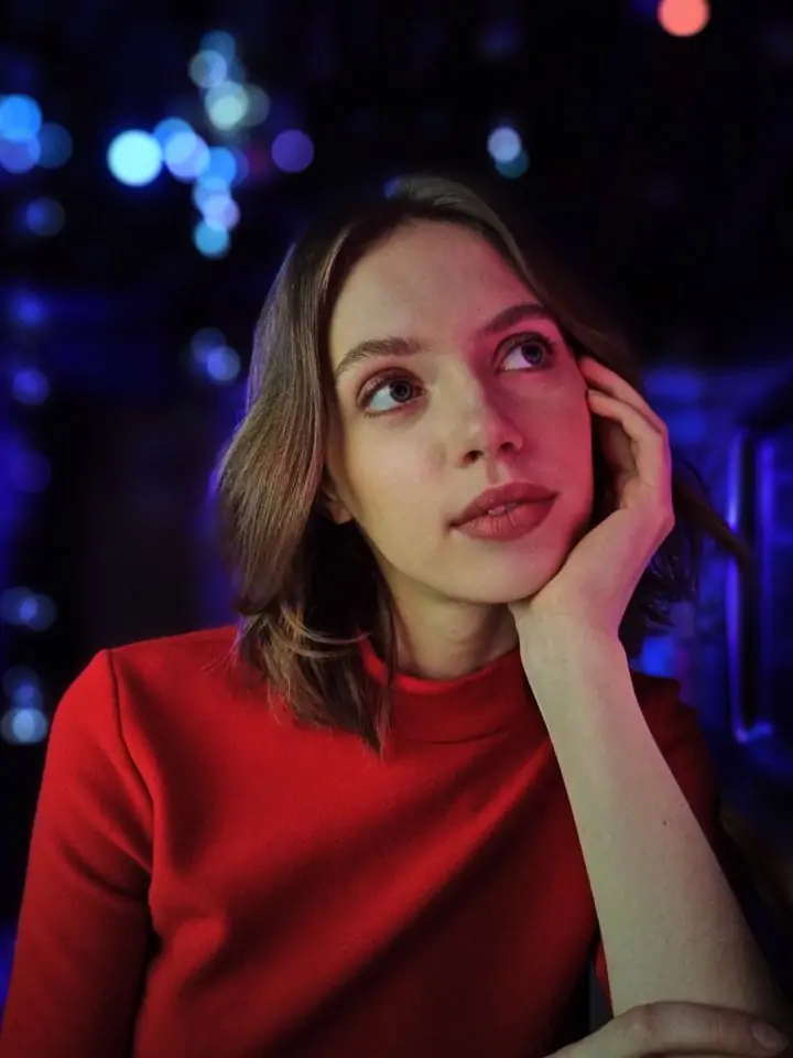 BOKEH FLARE PORTRAIT
